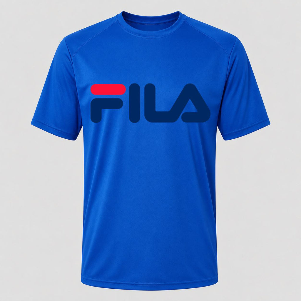 Men's Fila Performance T-Shirt - Royal Blue