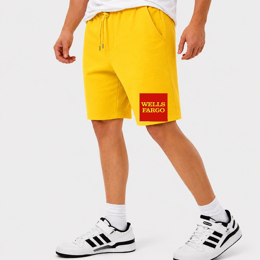 Men's Wells Fargo Cotton Shorts - Yellow