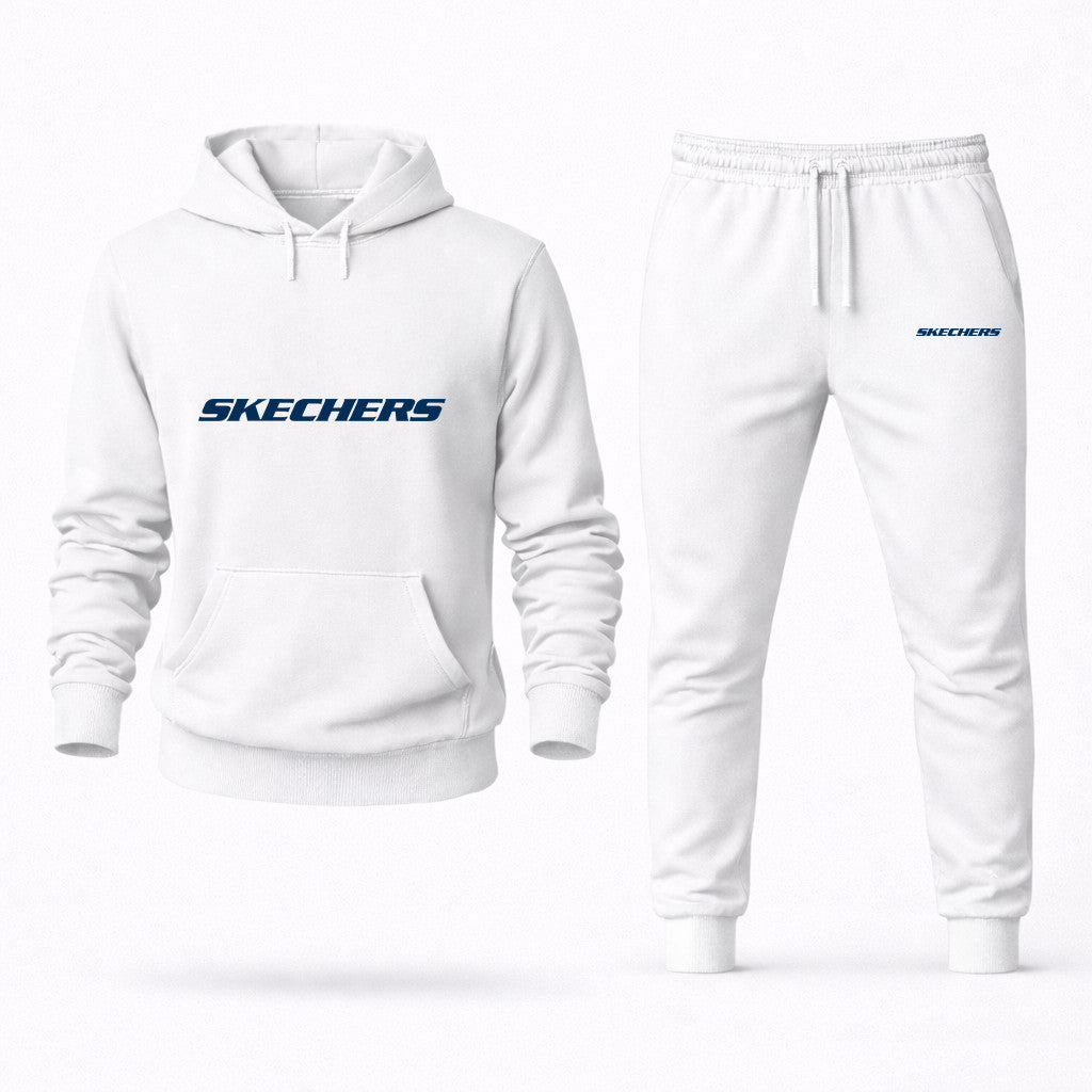 Skechers Hoodie and Joggers Set - White