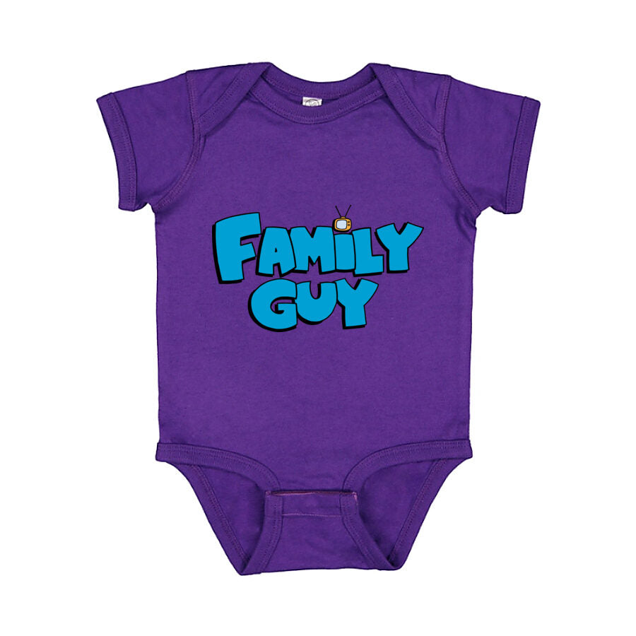 Family Guy Baby Romper Onesie - Purple