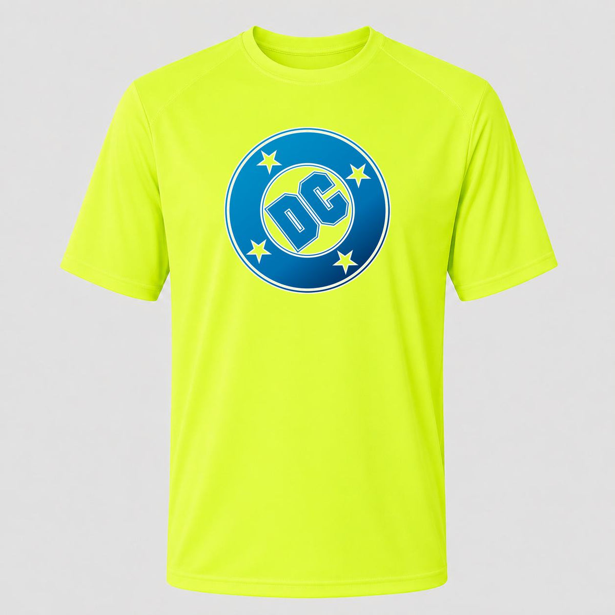 Men's DC Comics Performance T-Shirt - Safety Green