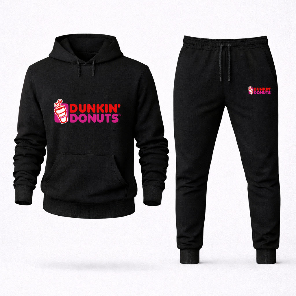 Dunkin' Donuts Hoodie and Joggers Set - Black