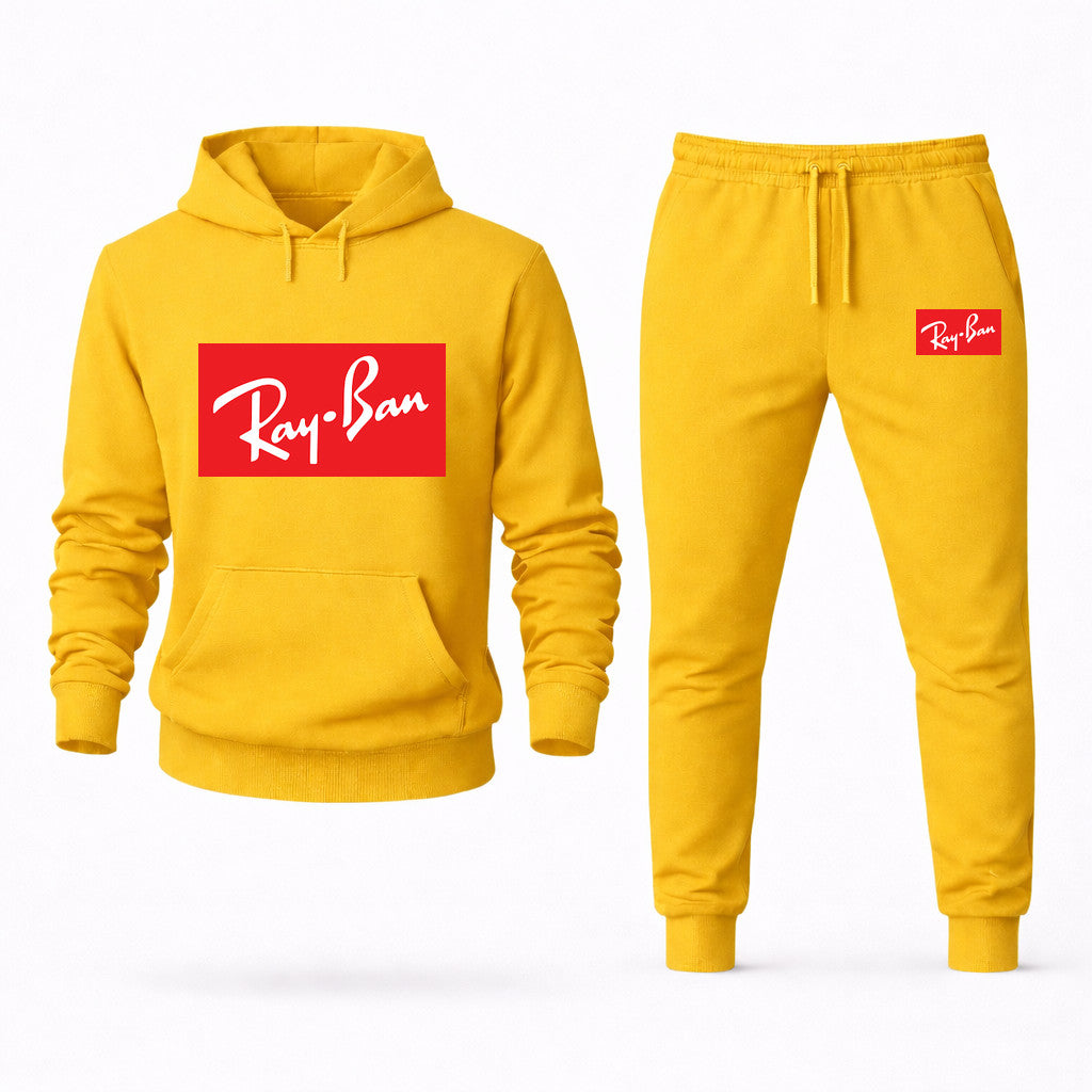 Ray-Ban Hoodie and Joggers Set - Yellow