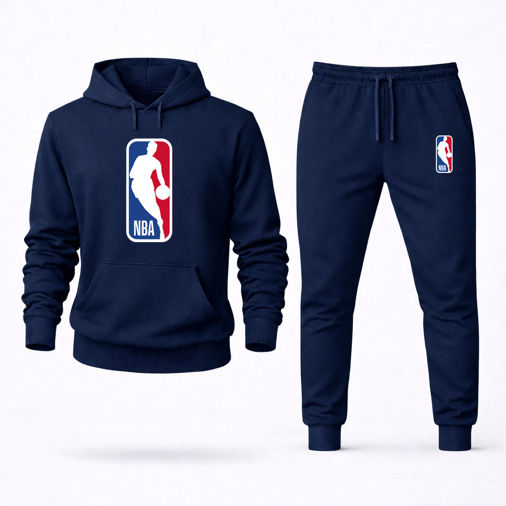 NBA Hoodie and Joggers Set - Navy