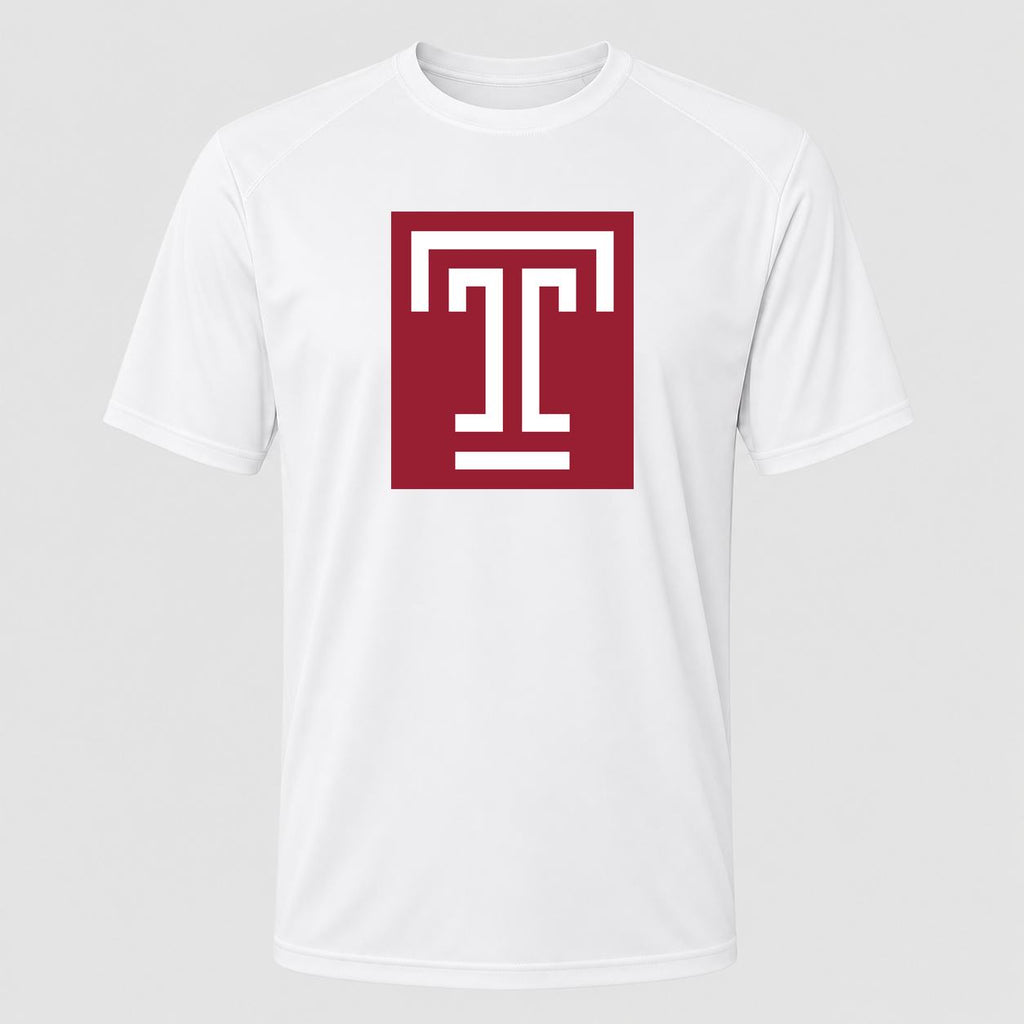 Men's Temple Owls Performance T-Shirt - White