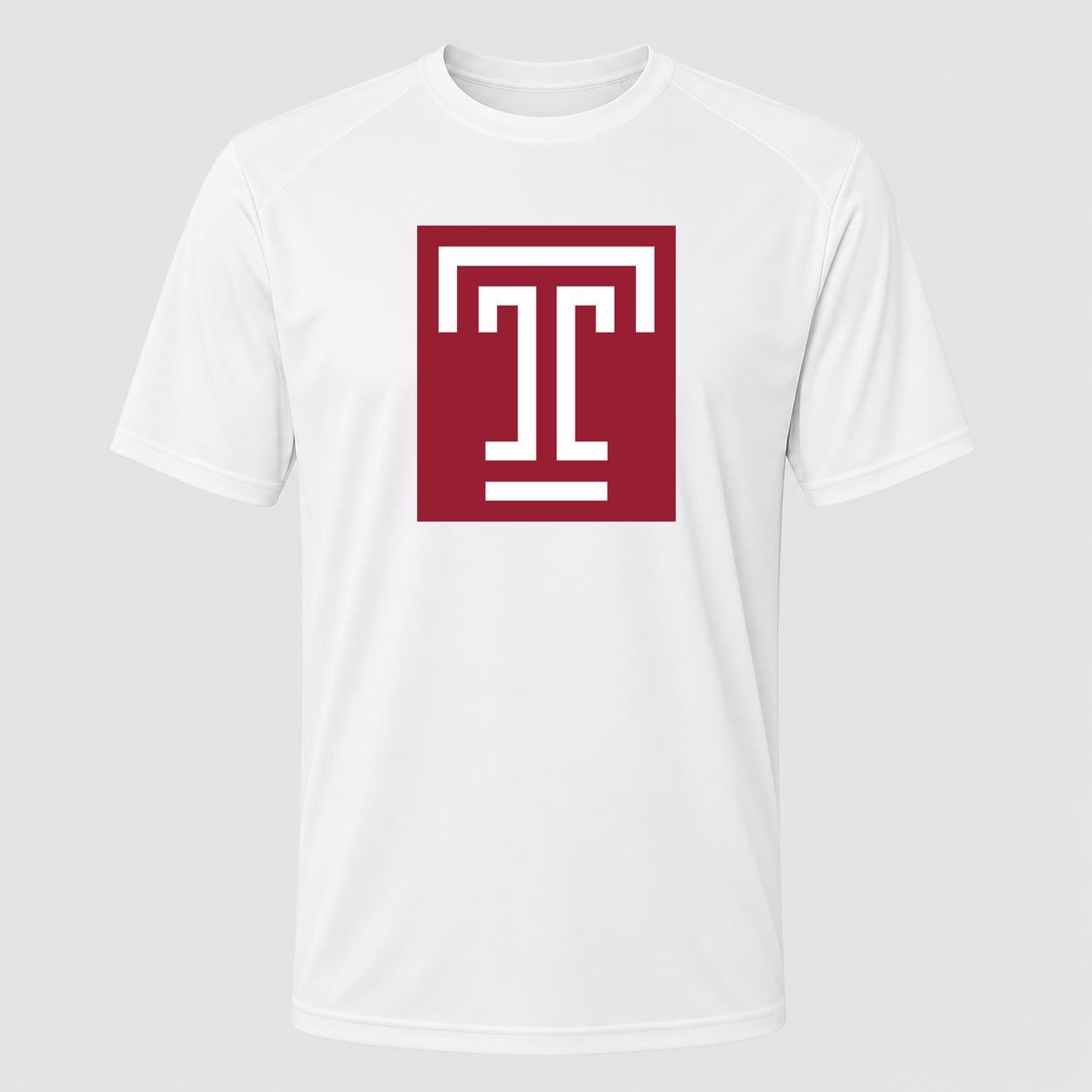 Men's Temple Owls Performance T-Shirt - White