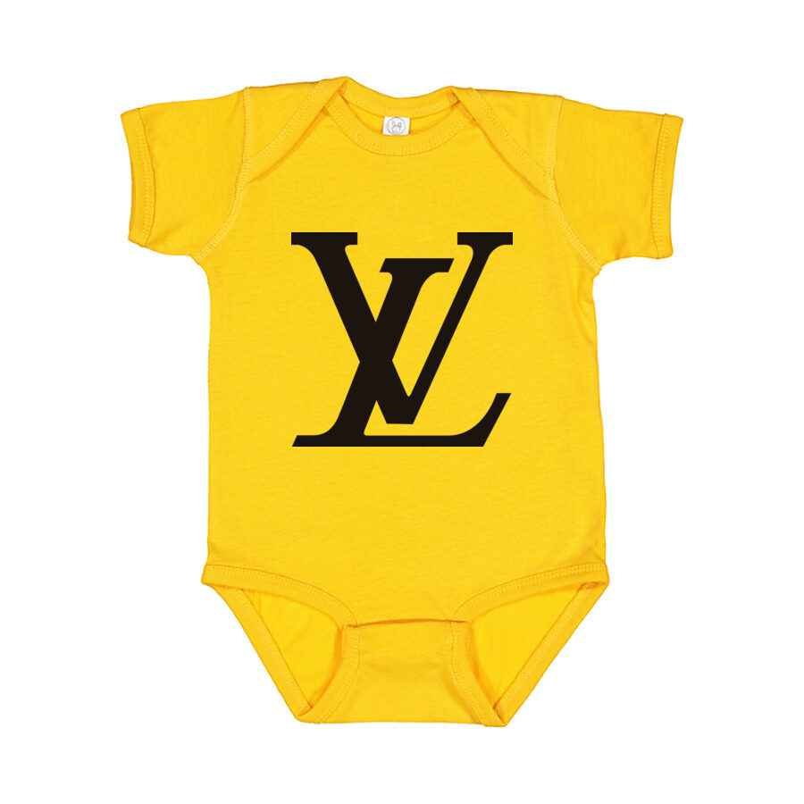 Louis Vuitton Baby Romper Onesie - Yellow