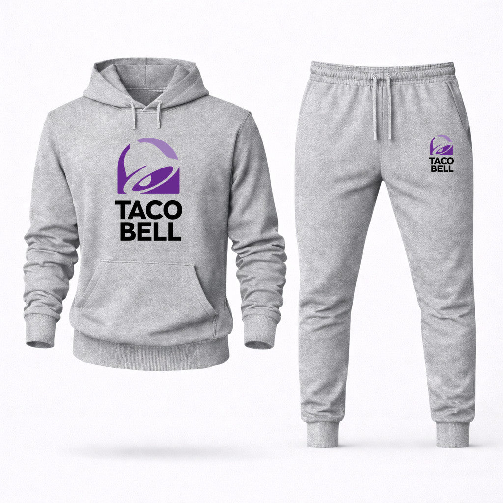 Taco Bell Hoodie and Joggers Set - Grey