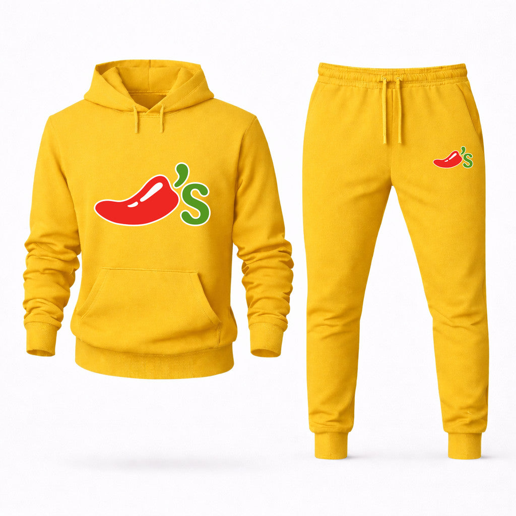 Chili's Hoodie and Joggers Set - Yellow