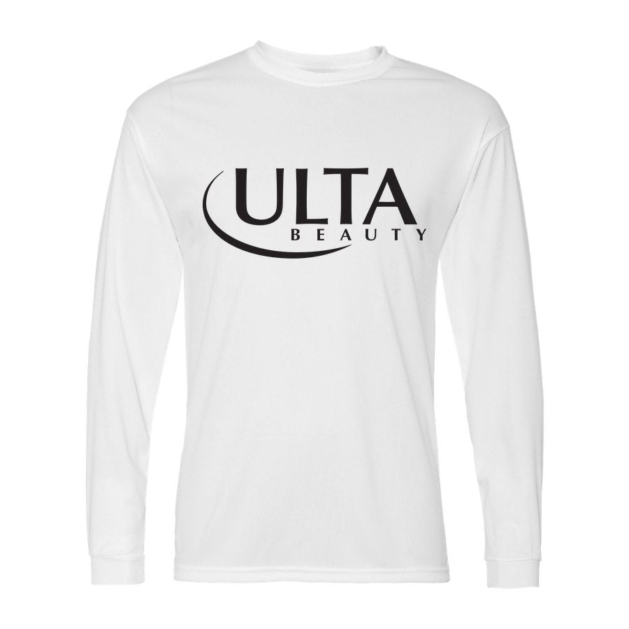 Men's Ulta Beauty Polyester Long Sleeve T-Shirt - White