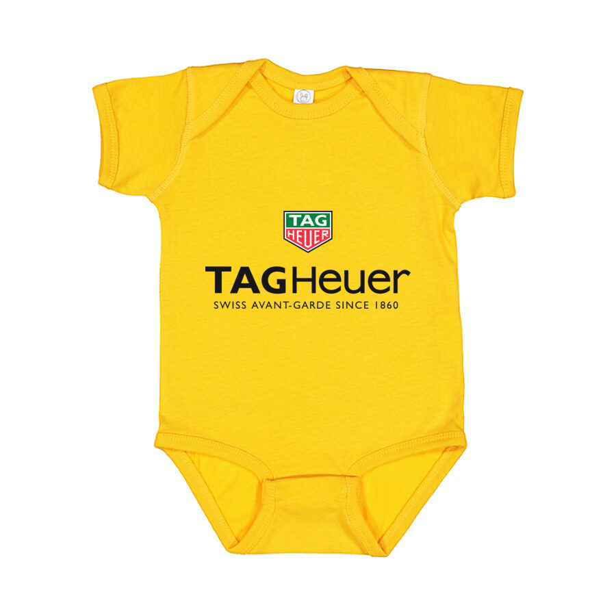 TAG Heuer Baby Romper Onesie - Yellow
