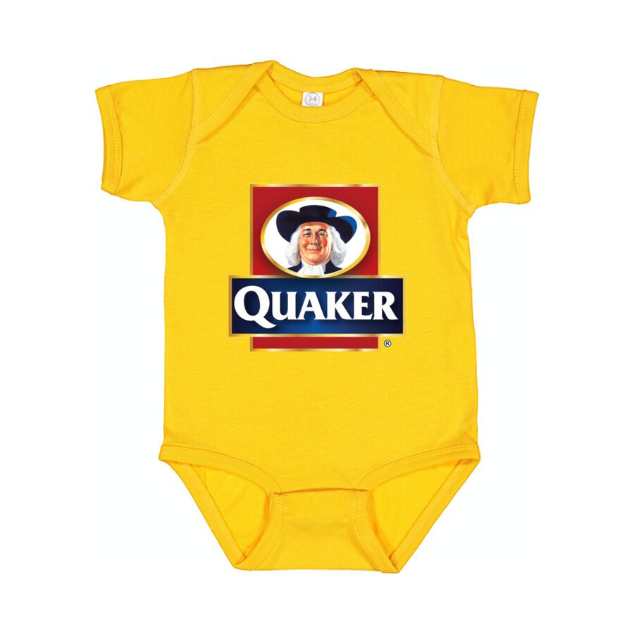 Quaker Baby Romper Onesie - Yellow