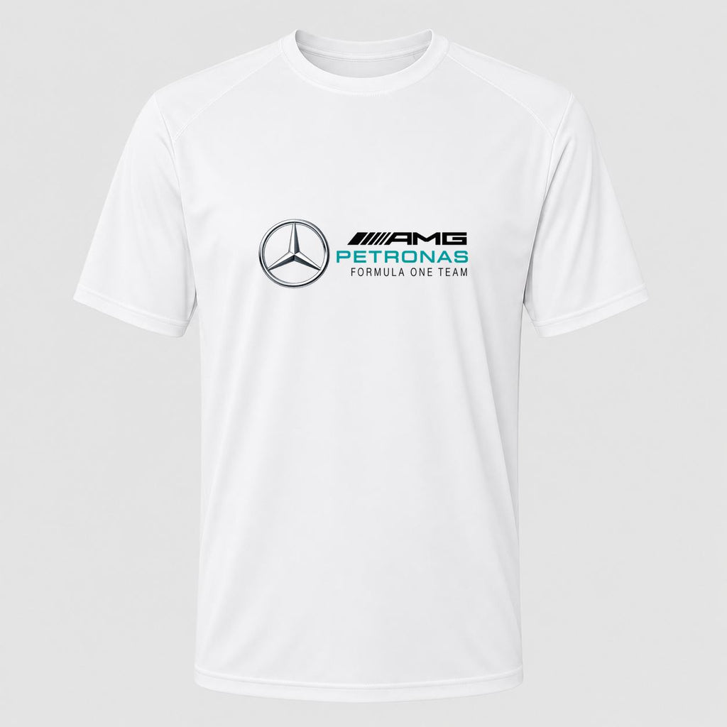 Men's Mercedes AMG Petronas Formula One Team Performance T-Shirt - White