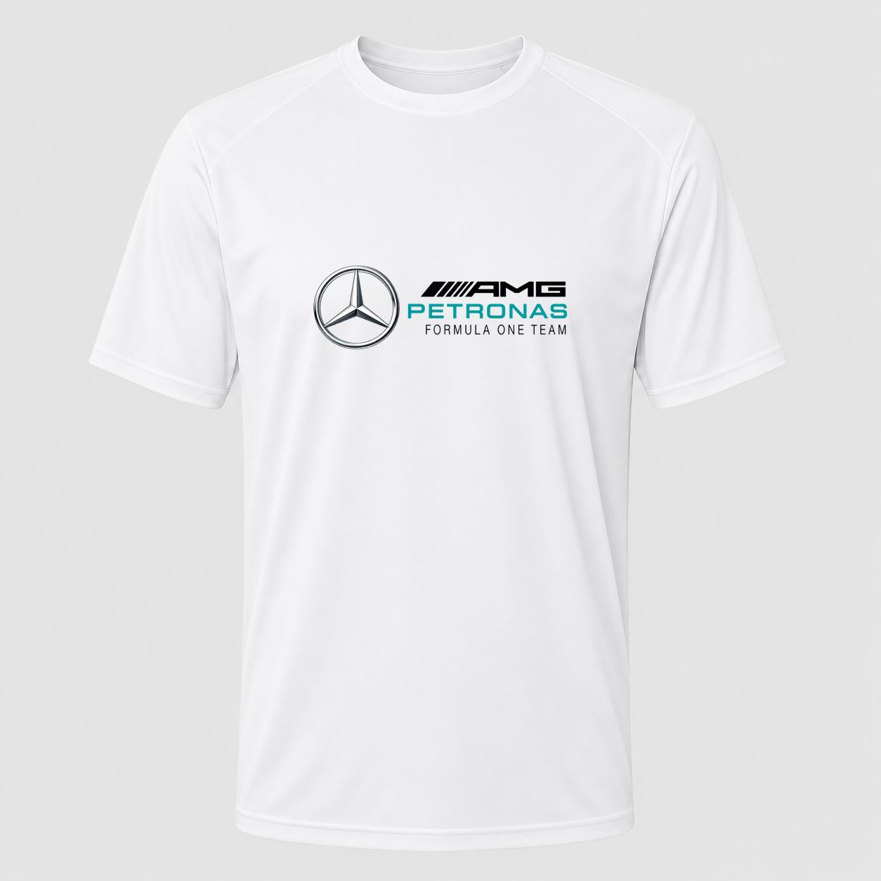 Men's Mercedes AMG Petronas Formula One Team Performance T-Shirt - White