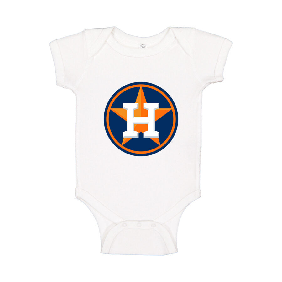 Houston Astros Baby Romper Onesie - White