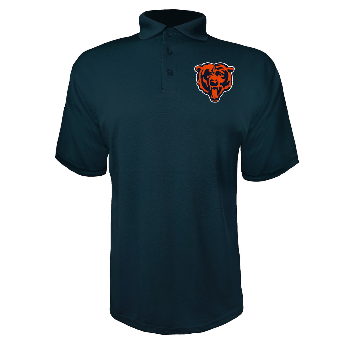 Chicago Bears Navy polyester polo