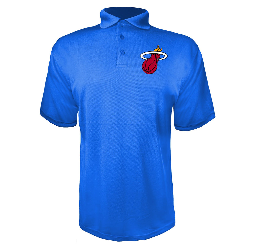 Miami Heat Blue polyester polo