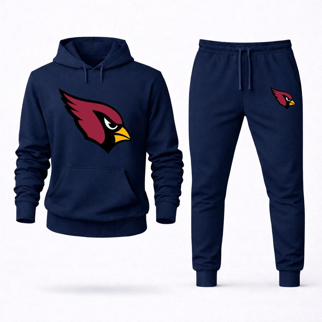 Arizona Cardinals Hoodie and Joggers Set - Navy