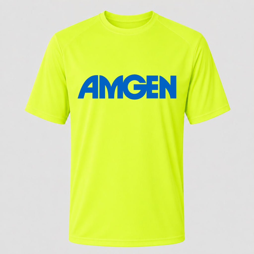 Men's Amgen Performance T-Shirt - Safety Green