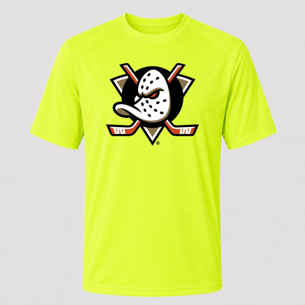 Men's Anaheim Ducks Performance T-Shirt - Safety Green