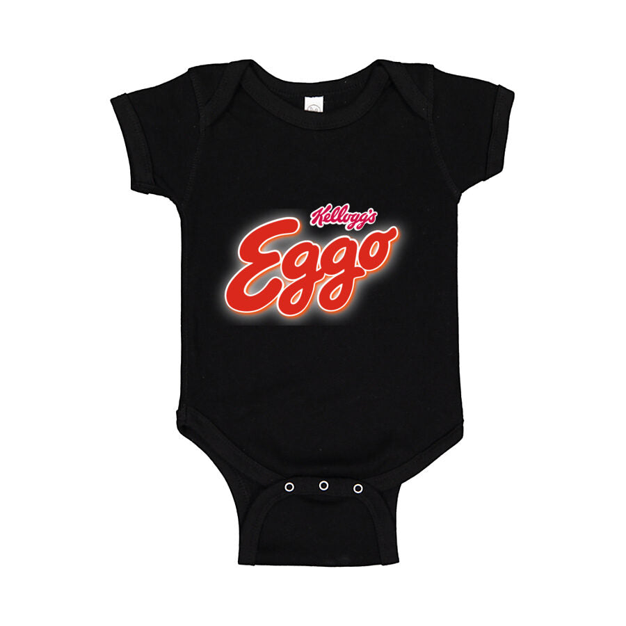 Eggo Baby Romper Onesie - Black
