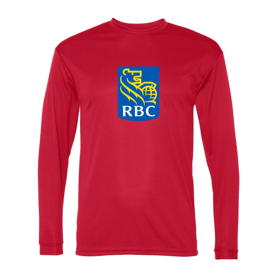 Men's RBC Polyester Long Sleeve T-Shirt - Red