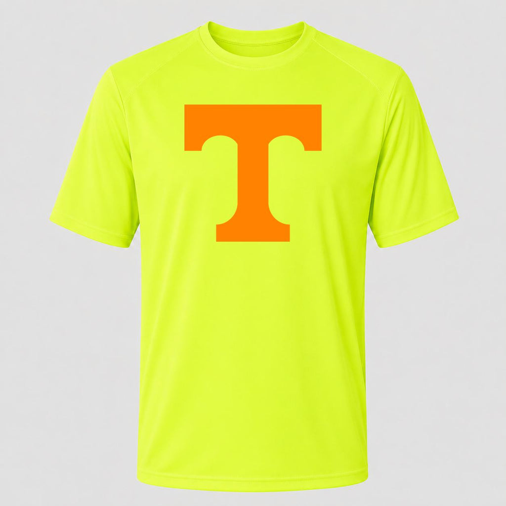 Men's Tennessee Volunteers Performance T-Shirt - Safety Green