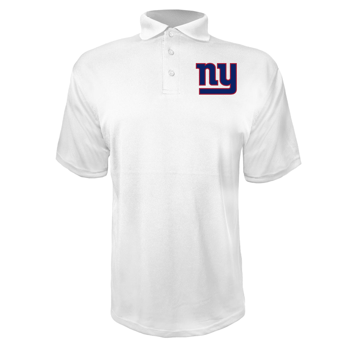 New York Giants White polyester polo