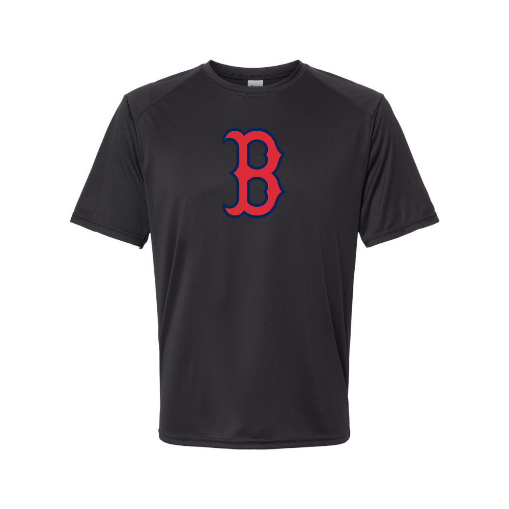 Boston Red Sox Polyester T-Shirt - Black