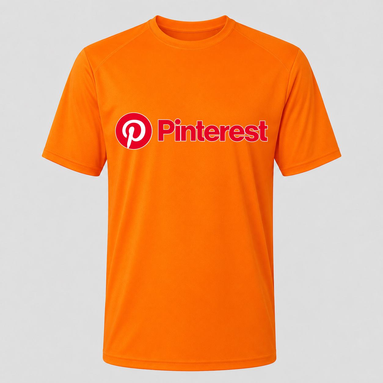 Men's Pinterest Performance T-Shirt - Orange