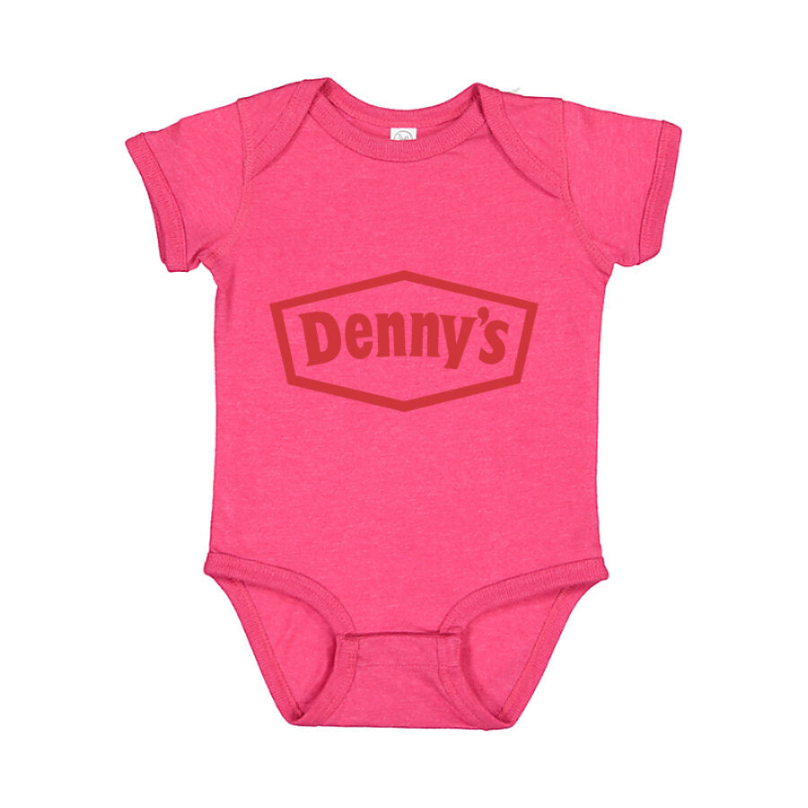 Denny's Baby Romper Onesie - Pink