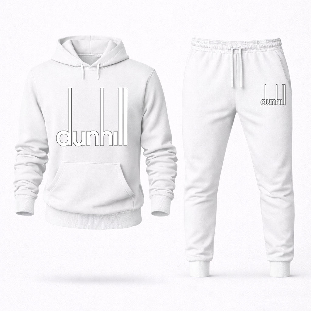 Dunhill Hoodie and Joggers Set - White