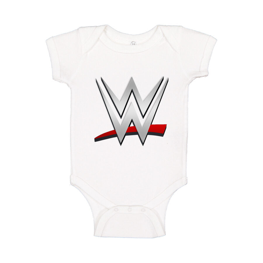 WWE Baby Romper Onesie - White