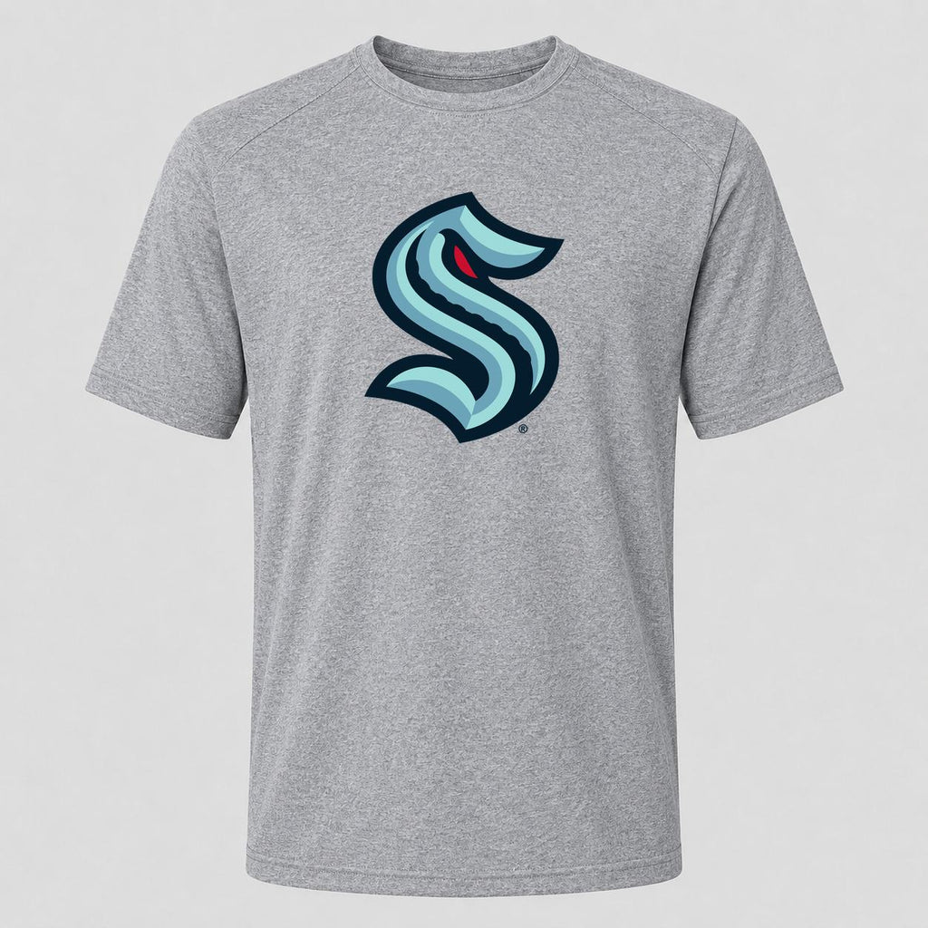 Men's Seattle Kraken Performance T-Shirt - Gray