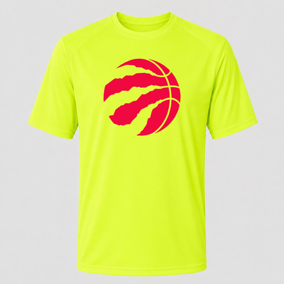 Men's Toronto Raptors Performance T-Shirt - Safety Green