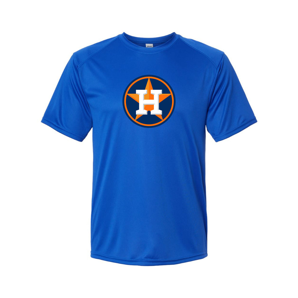 Houston Astros Polyester T-Shirt - Royal Blue