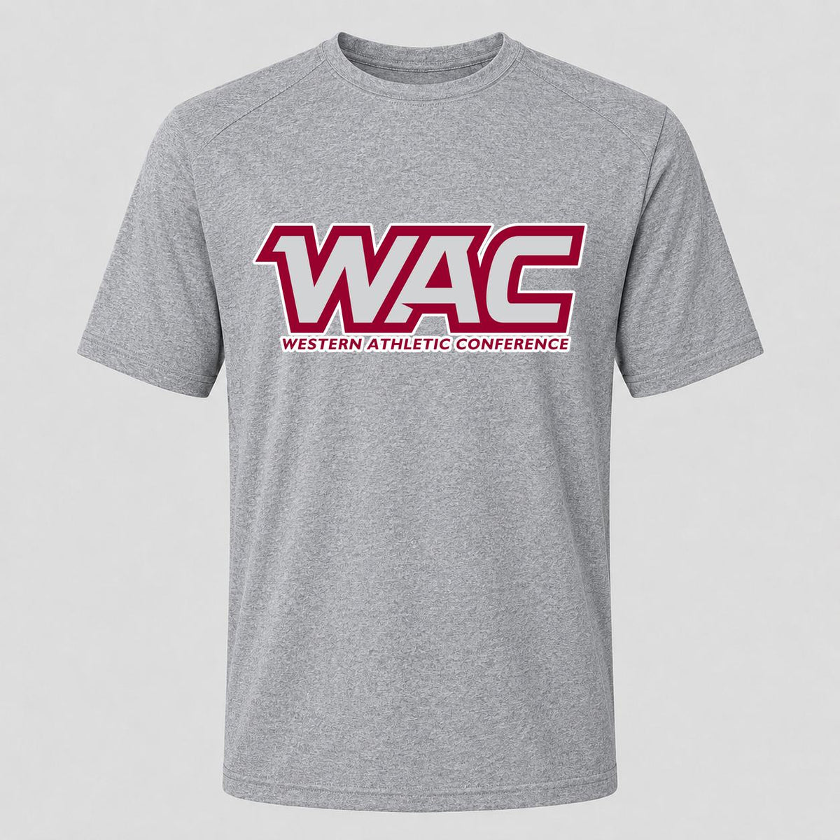 Men's Western Athletic Conference Design 2 Performance T-Shirt - Gray