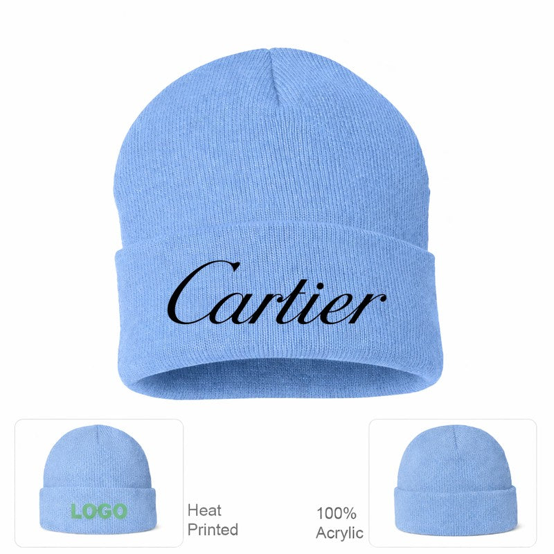 Cartier Beanie Hat - Sky Blue