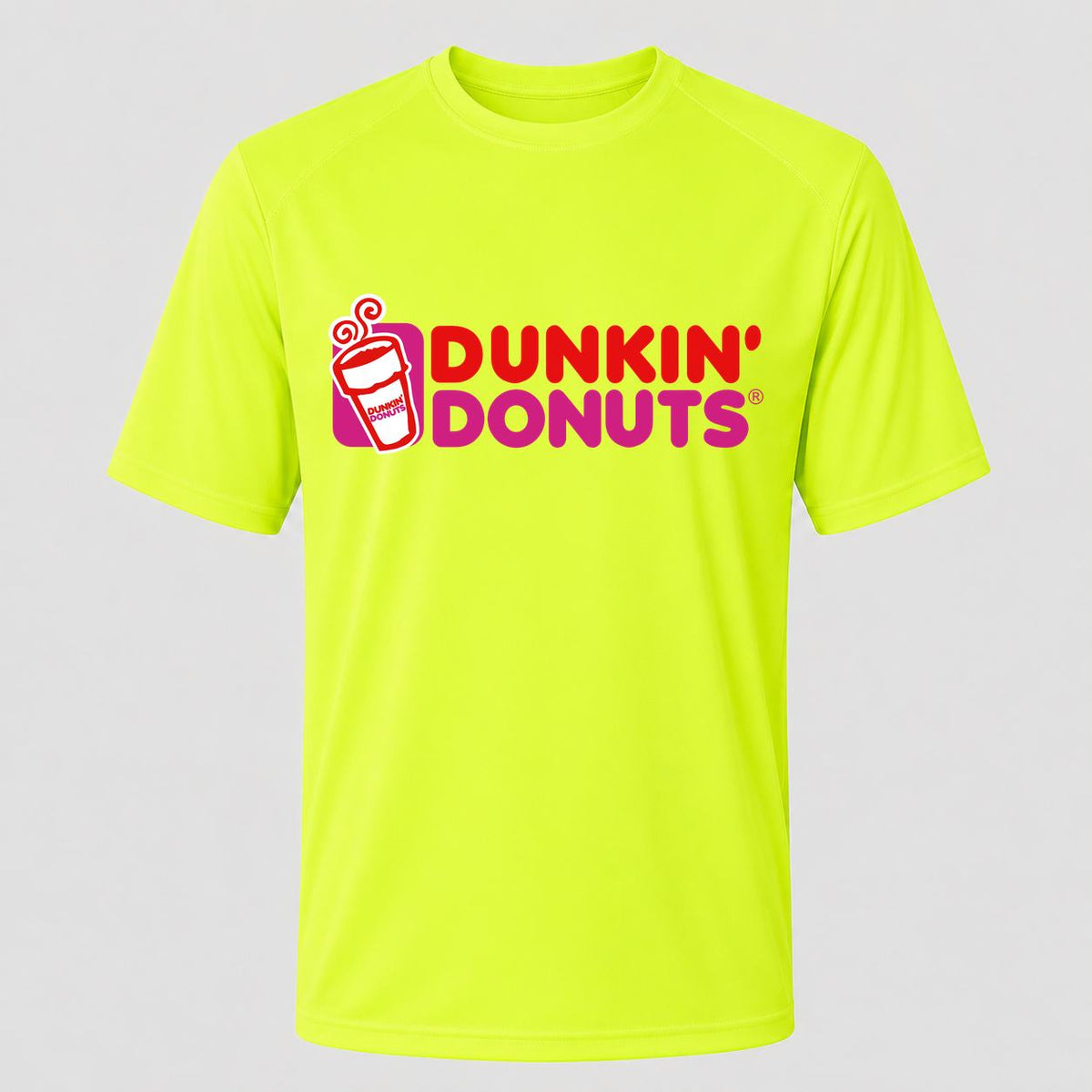 Men's Dunkin' Donuts Performance T-Shirt - Safety Green