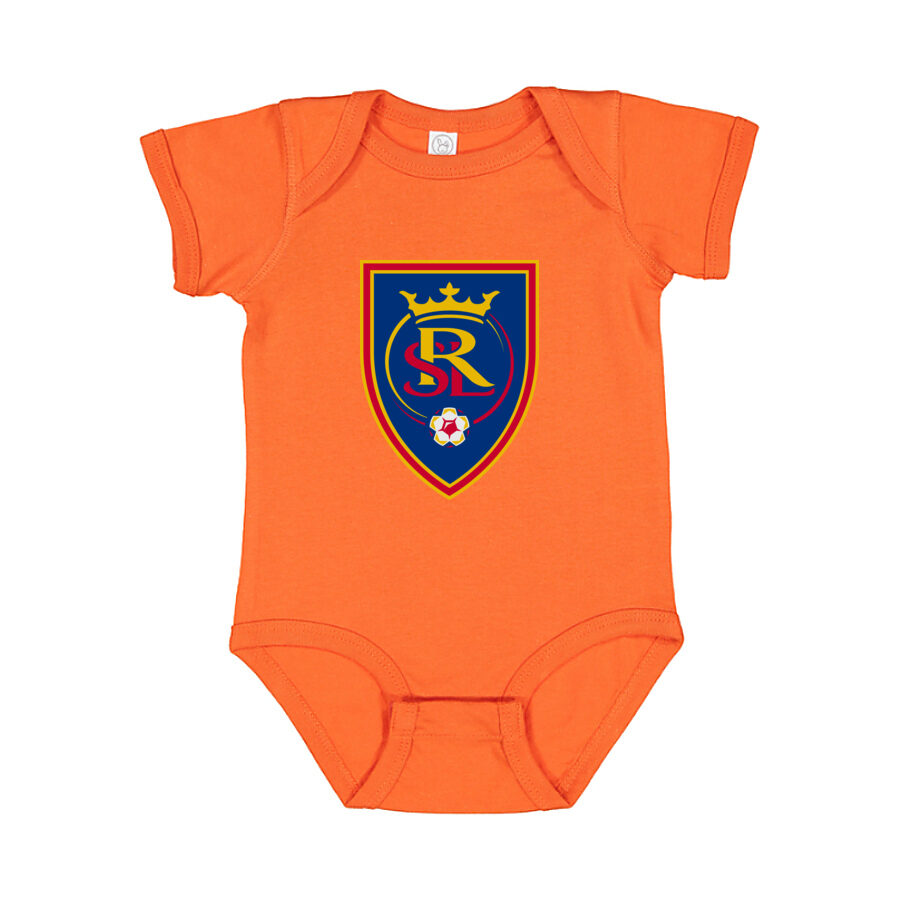 Real Salt Lake Baby Romper Onesie - Orange