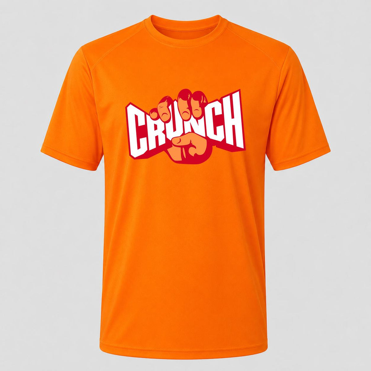 Men's Crunch Fitness Performance T-Shirt - Orange