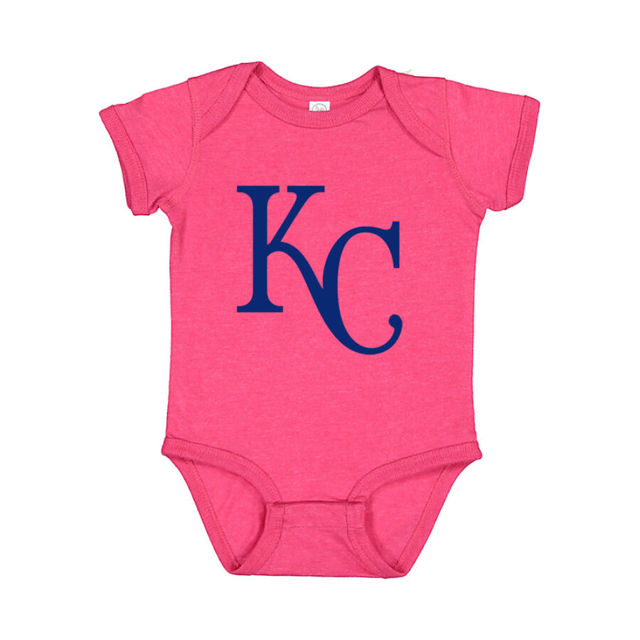 Kansas City Royals Baby Romper Onesie - Pink