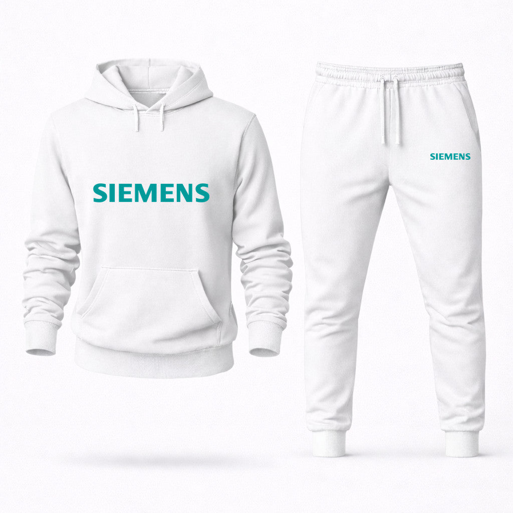 Siemens Hoodie and Joggers Set - White