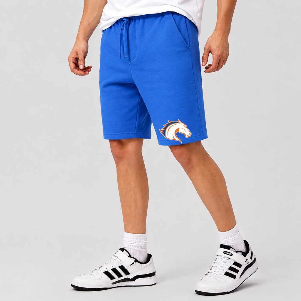 Men's Texas Arlington Mavericks Logo Cotton Shorts - Azure