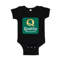 Quality Inn & Suites Baby Romper Onesie - Black