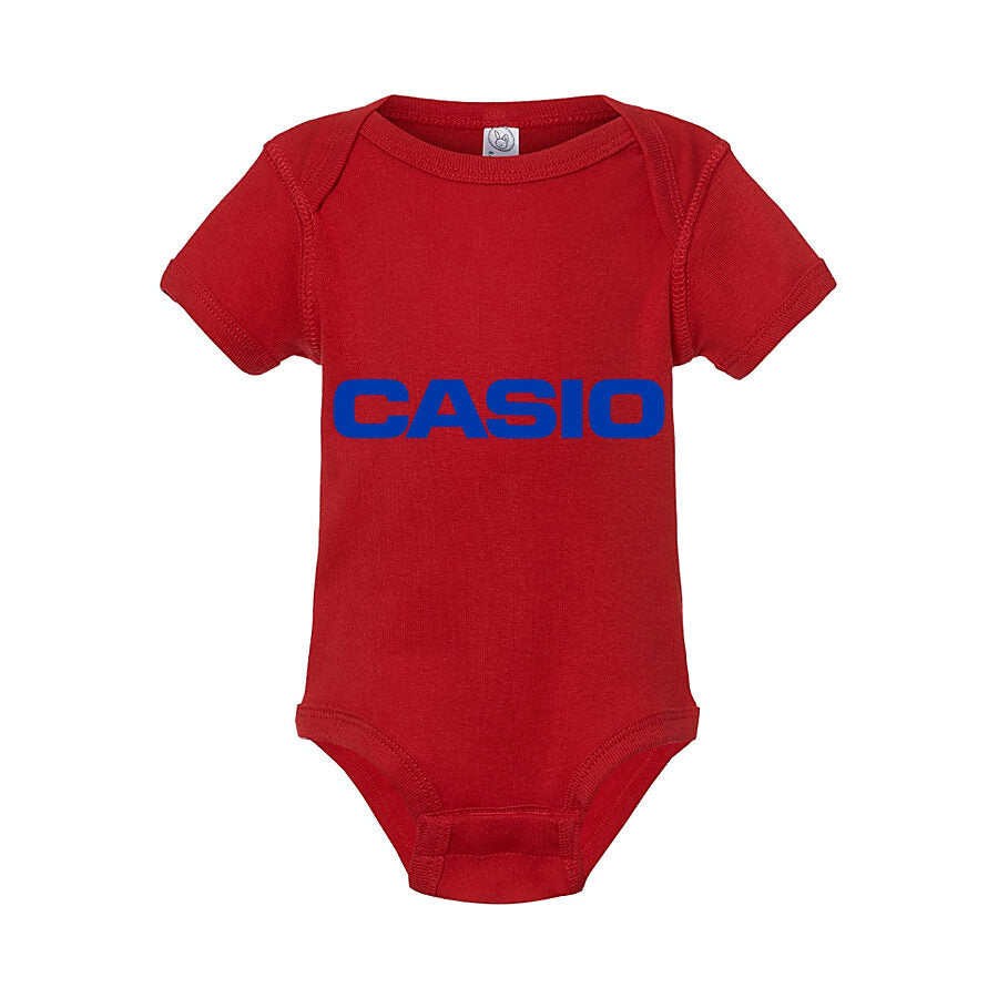 Casio Baby Romper Onesie - Red