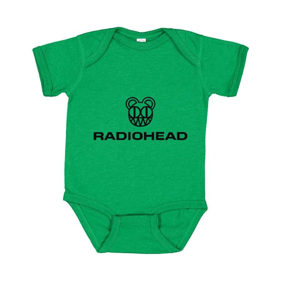 Radiohead Baby Romper Onesie - Green