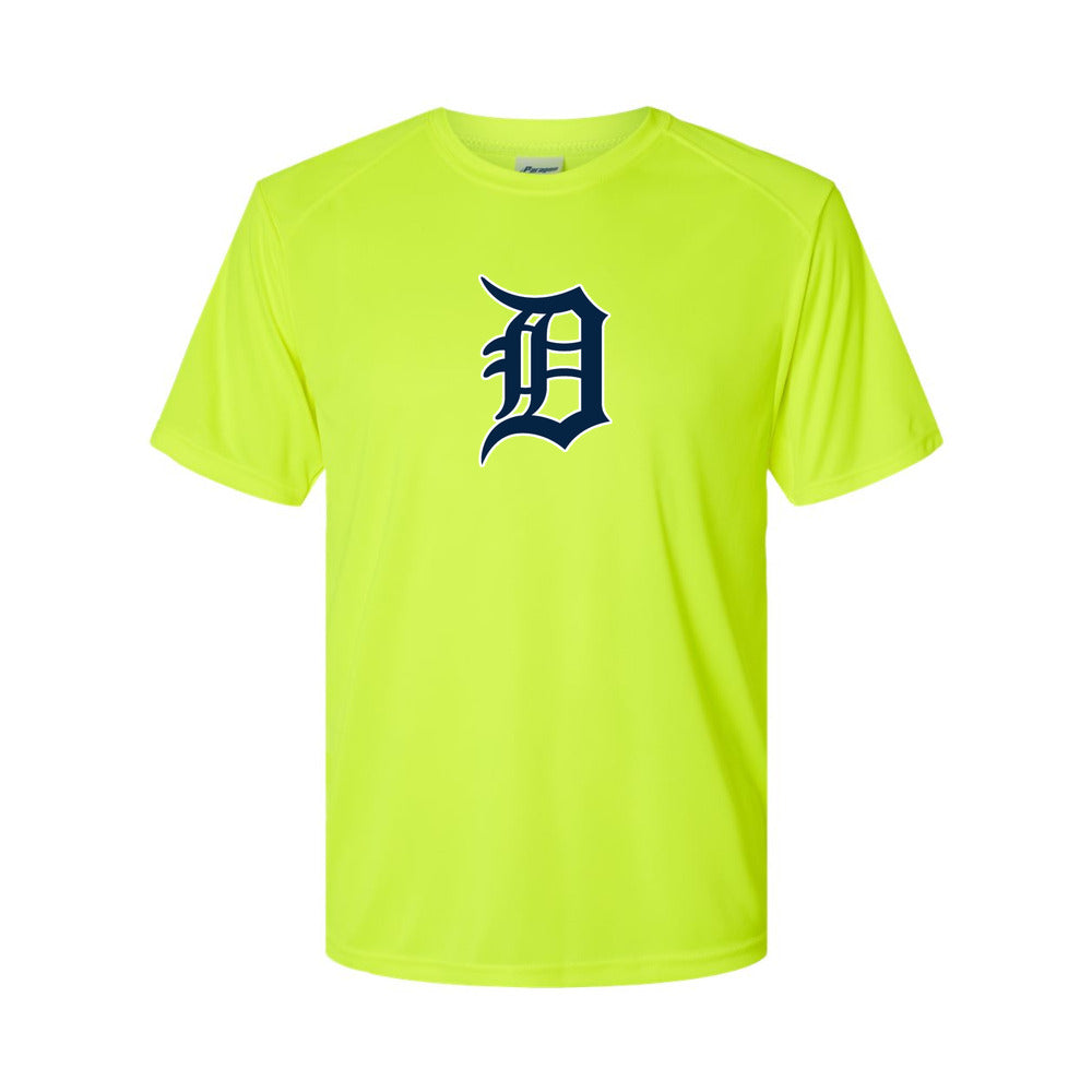 Detroit Tigers Polyester T-Shirt - Safety Green