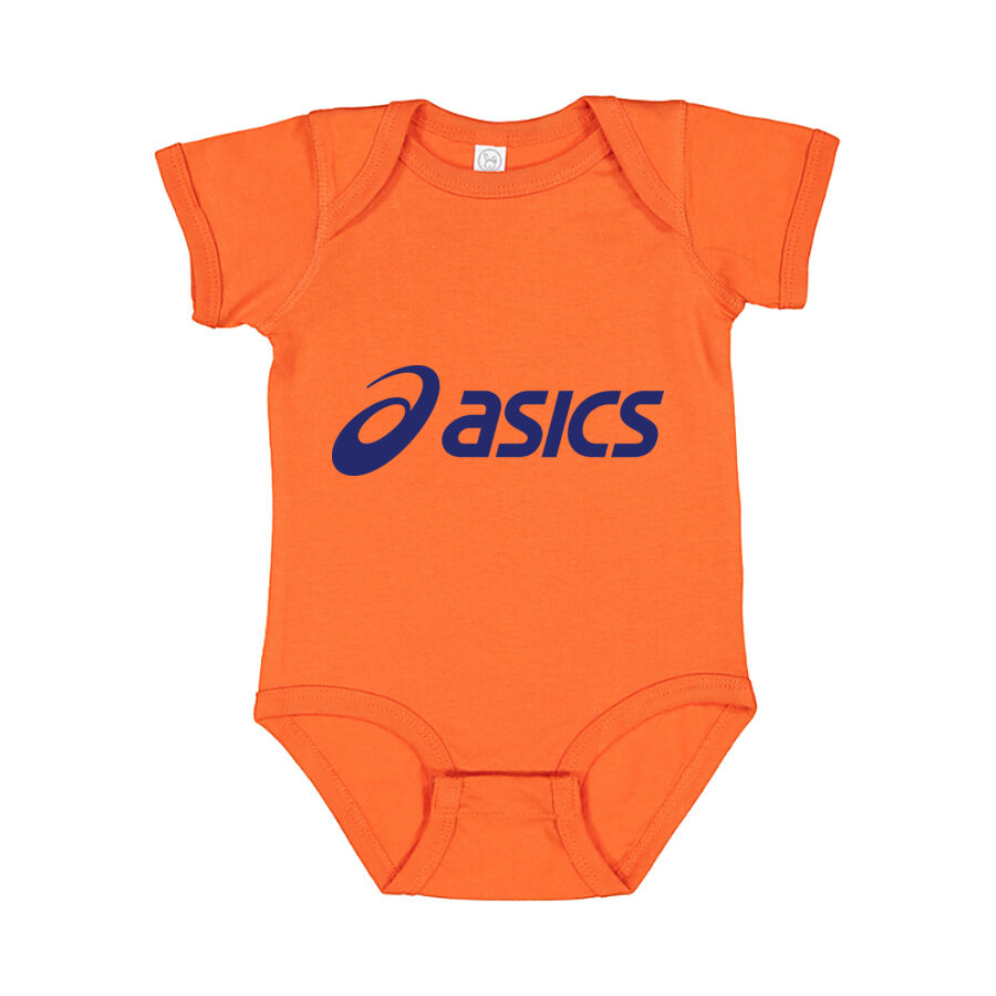 ASICS Baby Romper Onesie - Orange