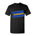 Men's Blockbuster Logo 768x432 Cotton T-Shirt - Black